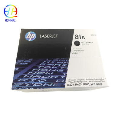 Original new Printer Toner cartridge for HP LaserJet Enterprise M604 M605 M606 MFP M630 Series CF281A 81A 