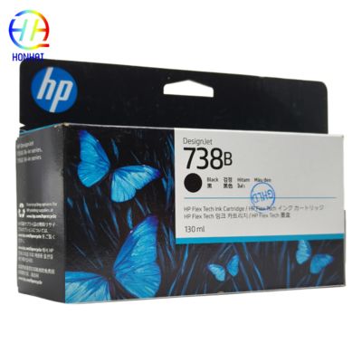 Black Ink cartridge 738B 498P2A for HP DesignJet T850 T950  PageWide caritridge 130ml