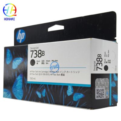 Black Ink cartridge 738B 498P2A for HP DesignJet T850 T950  PageWide caritridge 130ml