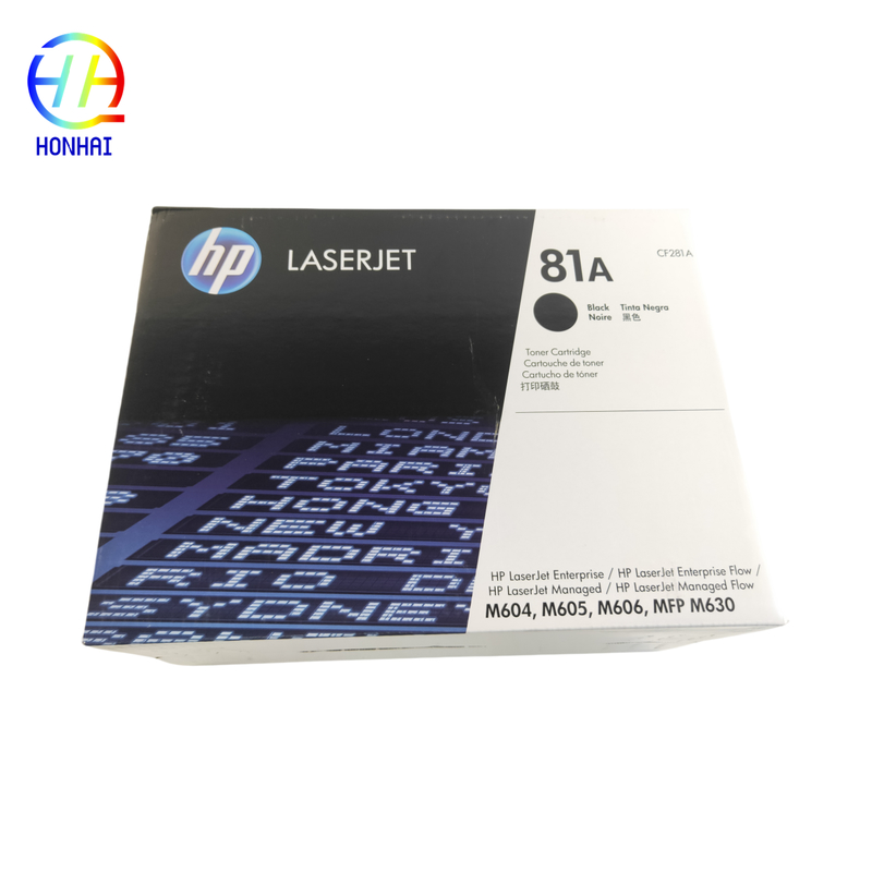 Original new Printer Toner cartridge for HP LaserJet Enterprise M604 M605 M606 MFP M630 Series CF281A 81A 