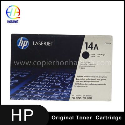 Original Toner Cartridge For HP Laserjet Enterprise 700 M712 LaserJet M725 CF214A 14A Printers  Black Toner Cartridge