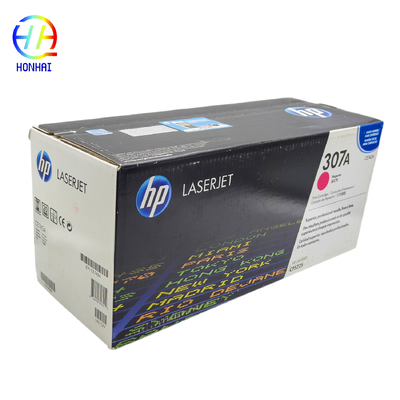 Original HP 307A Laser Toner Cartridge with ColorSphere Toner Technology for High Yield Printing in CP5225 Series