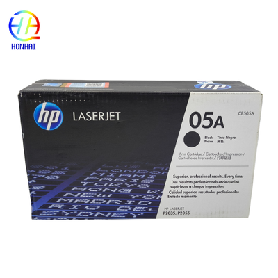 Original HP 05A CE505A Laser Toner Cartridge with 2300 Page Yield for LaserJet P2035 P2055 Series Printers